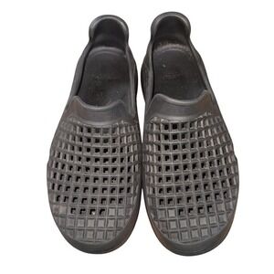 Lusso Cloud Pelli Slip On Womens 11 Pre-Owned Loafer Black Perforated EVA‎ Shoes